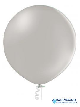 Balon siv pastel, lateks (1 kom)
