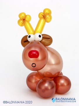 Dekoracija JELENČEK RUDOLF, 50 cm