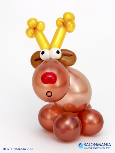 Dekoracija JELENČEK RUDOLF, 50 cm