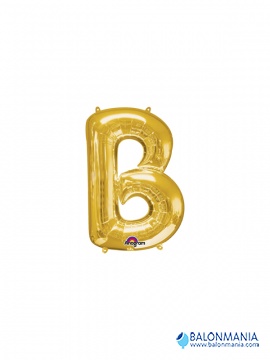 Balon B zlat mini