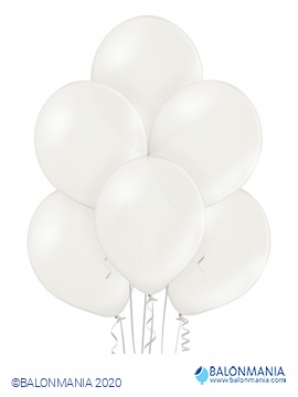 Metal bela perla dekorativni balon