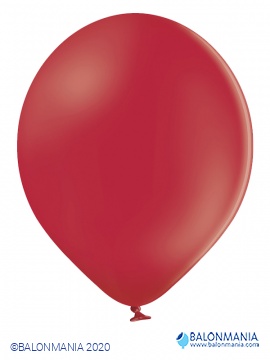 PASTEL BALON RDEČ - 30CM - 12" - 15l