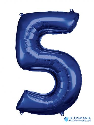 Balon 5 moder številka